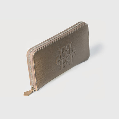 BELIEVER ZIPPY WALLET - GRAY