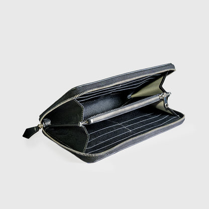 BELIEVER ZIPPY WALLET - BLACK