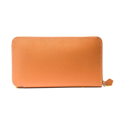BELIEVER ZIPPY WALLET - CARAMEL
