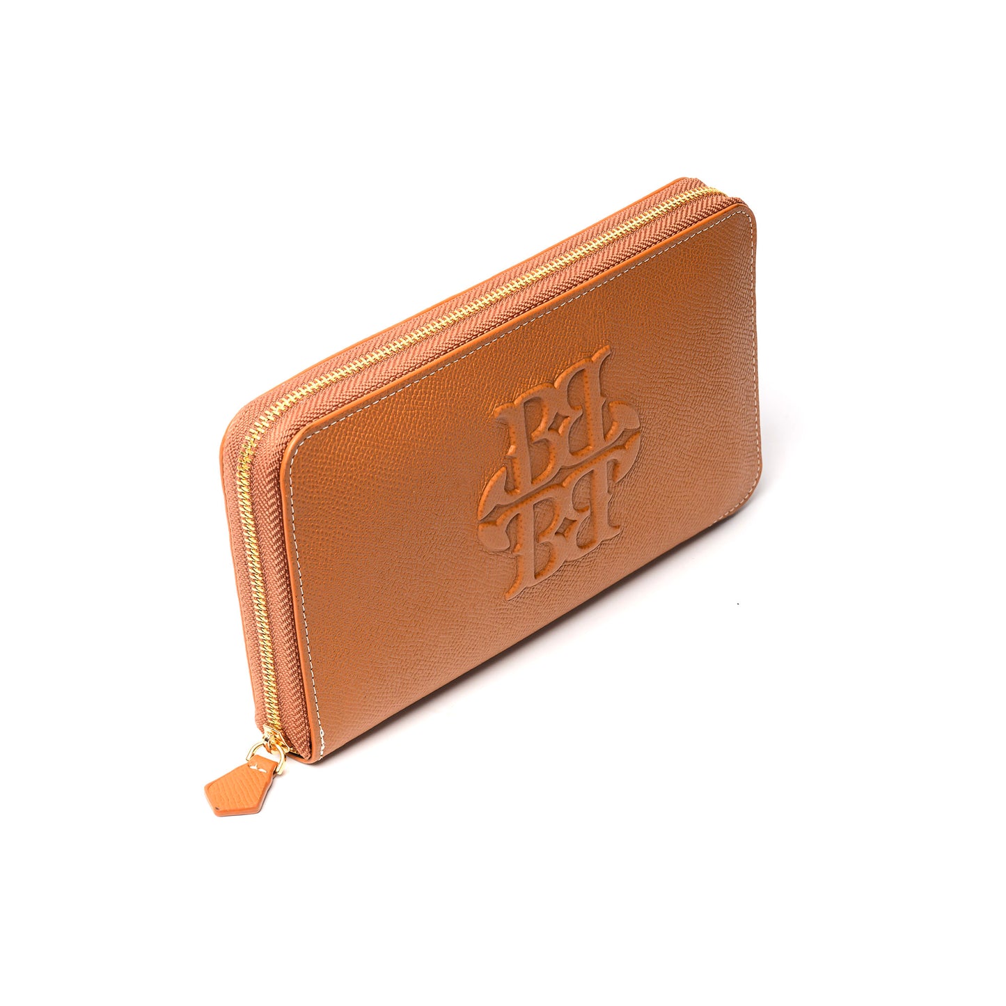BELIEVER ZIPPY WALLET - CARAMEL