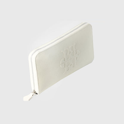 BELIEVER ZIPPY WALLET - WHITE